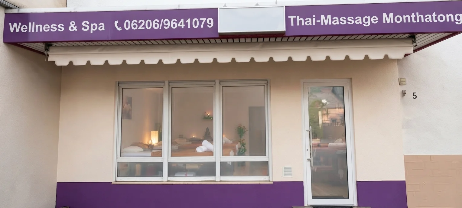 Außenansicht, Thai-Massage Monthatong in der Wormser Straße 5 in 68623 Lampertheim